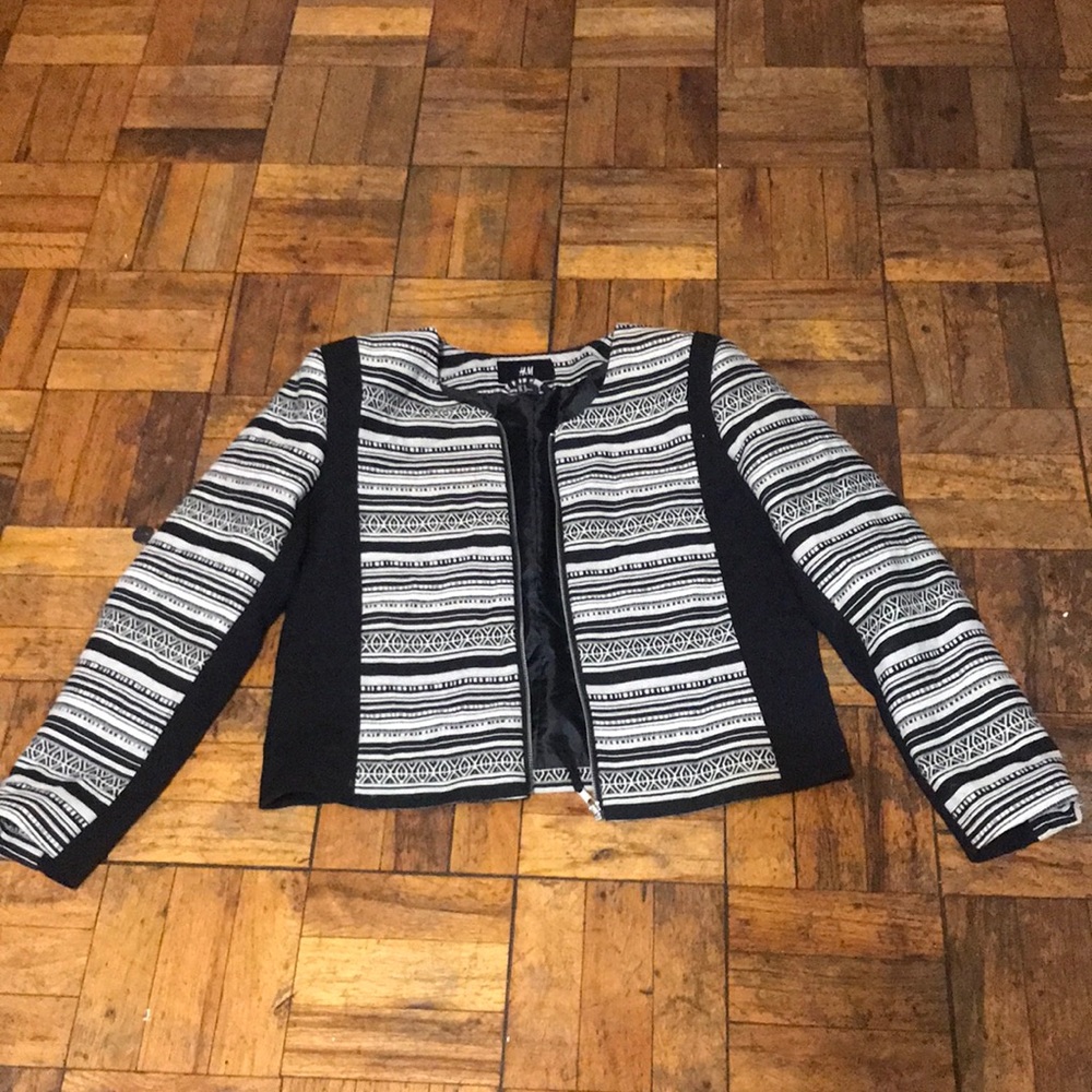 H&M print jacket